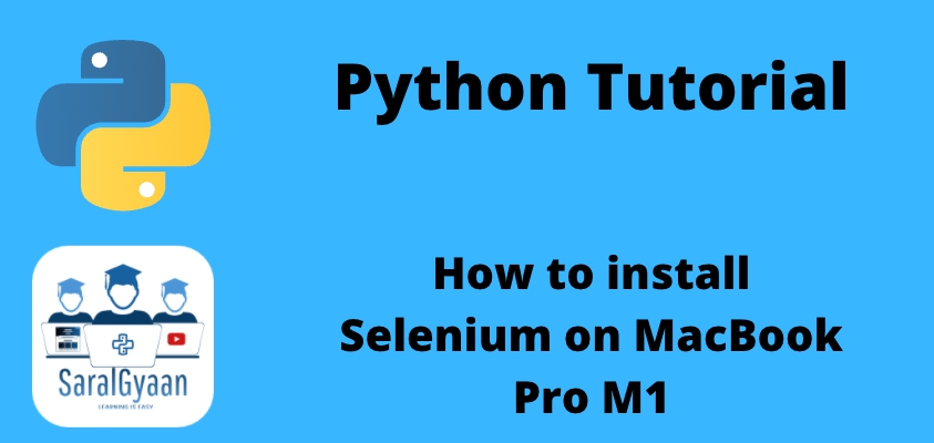 How to install selenium on Macbook Pro/Macbook Air?