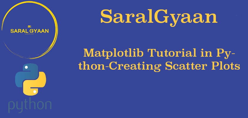 Scatter Plotting in Python | Matplotlib Tutorial | Chapter 7