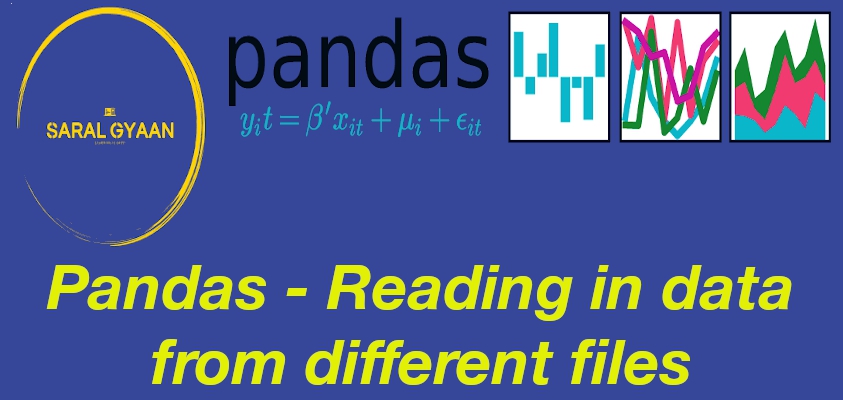 Python Pandas Tutorial - Creating Pandas Dataframe from CSV file and other file formats