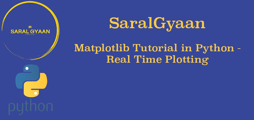 Python Realtime Plotting | Matplotlib Tutorial | Chapter 9